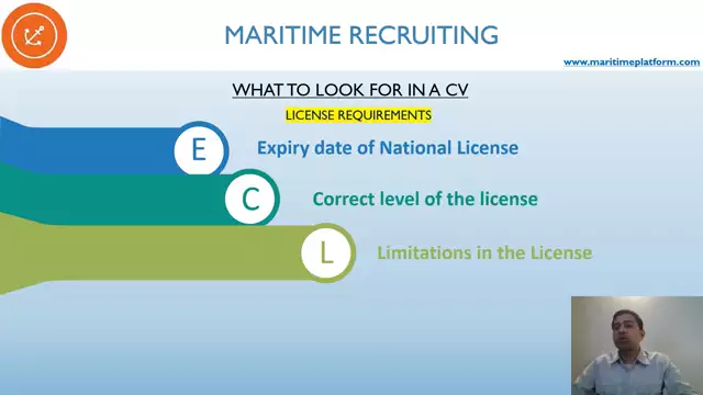 seafarer-recruiting - Checks with regards to licenses which CV screening!!