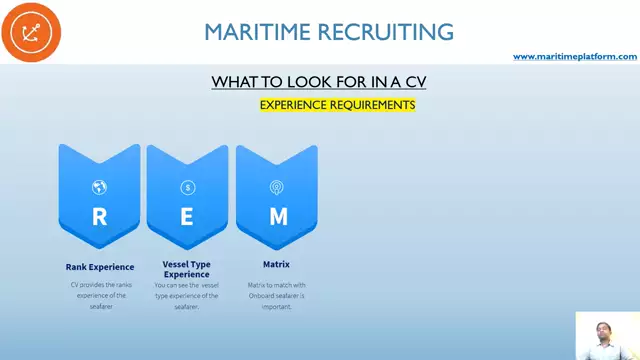 Recruiting Seafarers - Sea service section of a CV-What all information do you get?