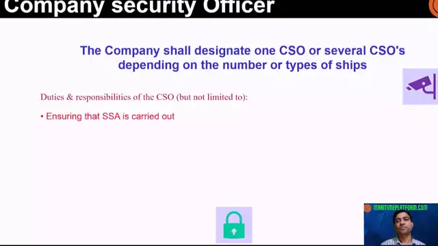 who is the Company Security Officer (CSO) in a shipping comapny? - latest-www.maritimeplatform.com
