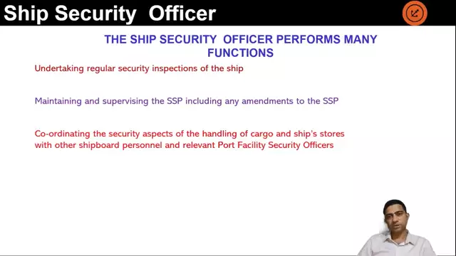 who is the SHIP SECURITY OFFICER? what are his responsibilities? - latest-www.maritimeplatform.com