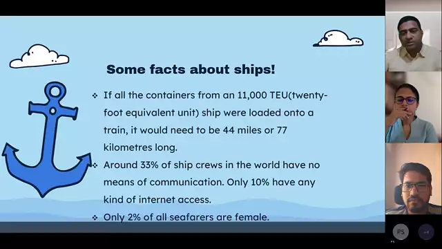 introduction to shipping for non seafarers - An interactive session - www.maritimeplatform.com