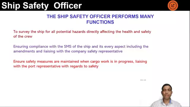who is the safety Officer on a ship? what are his responsibilities? -latest-www.maritimeplatform.com