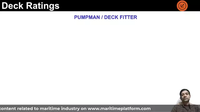 who is a Deck Rating (OS & PUMPMAN) on a merchant ship? what are their duties? - Part 2