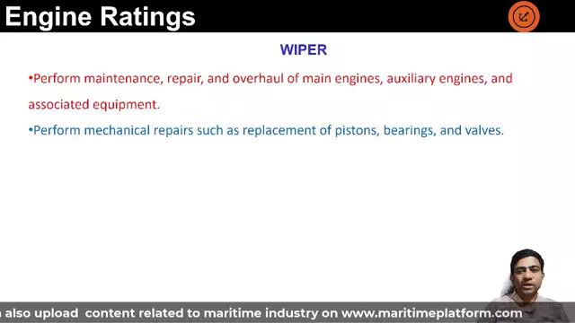 who is a Engine Rating on a merchant ship? what are their duties? - www.maritimeplatform.com